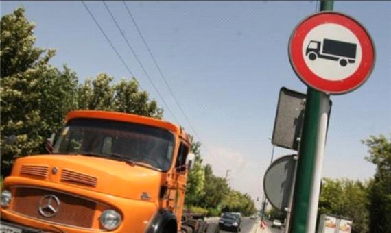 ورود کامیون به شهر یزد تا پایان تعطیلات نوروزی ممنوع است