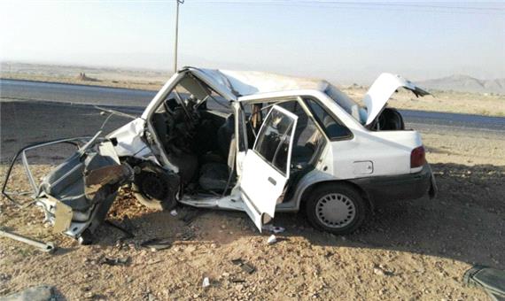 واژگونی پراید در جاده مهریز یک کشته و چهار زخمی برجا گذاشت