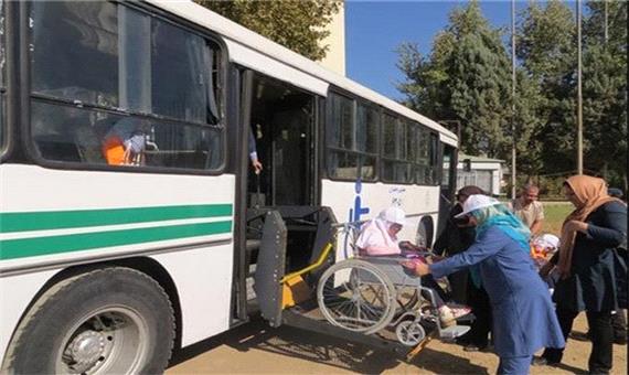 استفاده رایگان معلولین شدید از خدمات ناوگان اتوبوس درونشهری یزد
