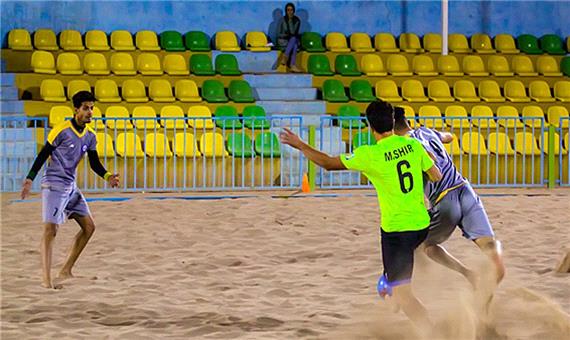 تیم فوتبال ساحلی گلساپوش یزد بر بوشهر غلبه کرد