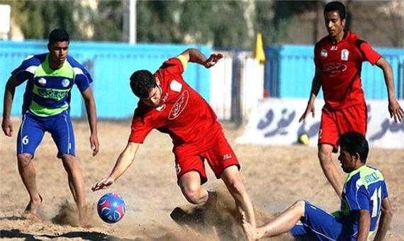 تیم فوتبال ساحلی گلساپوش یزد بر پارس‌جنوبی بوشهر غلبه کرد