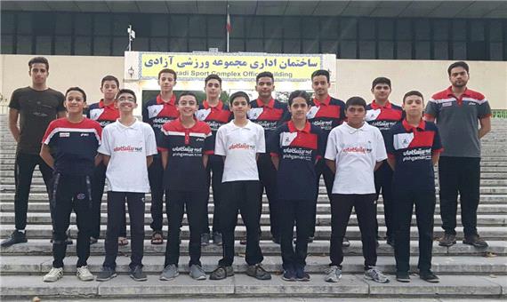 یزدی‌ها روی سکوی قهرمانی لیگ 14 سال واترپلوی ایران