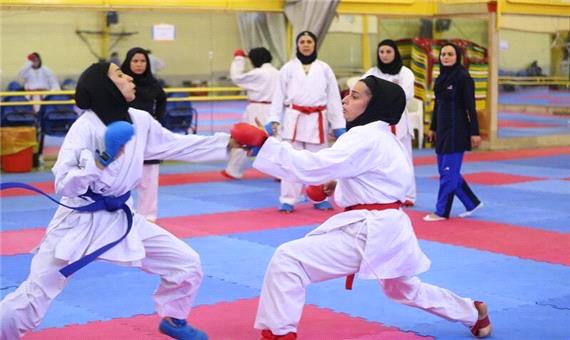 افراد برتر مسابقات کاراته بانوان یزد مشخص شدند