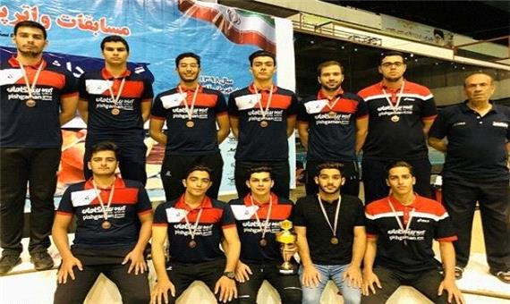 پیشگامان بر سکوی سومی مسابقات قهرمانی کشور واترپلو ایران ایستاد