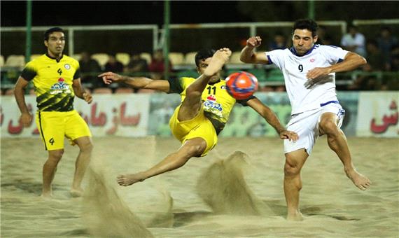 یزد و هرمزگان به مرحله‌ نهایی فوتبال‌ ساحلی کشور صعود کردند