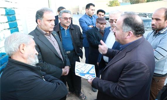 شهردار یزد از روند ساماندهی پروژه های عمرانی سطح شهر بازدید کرد