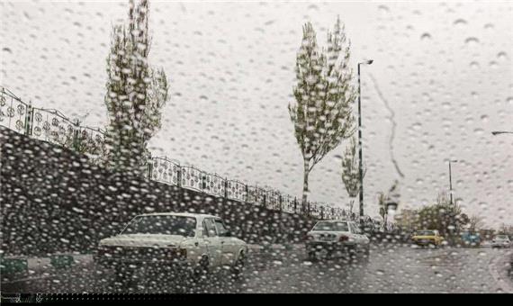 استان یزد، شب پر بارانی را سپری کرد