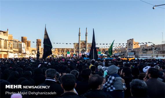 مردم یزد در«حمایت از اقتدار نظام» راهپیمایی کردند
