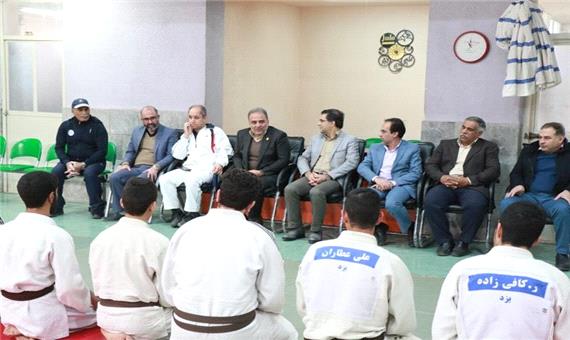 گزارش تصویری بازدید شهردار شهر جهانی یزد از مدرسه جودو و کوراش مجموعه ورزشی شهید پاکنژاد