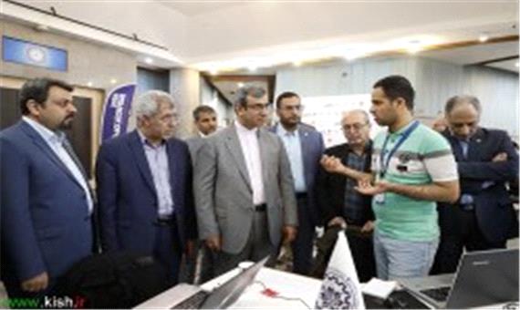 بازدید غلامحسین مظفری از  نخستین ماراتن بین المللی گردشگری الکترونیک در کیش