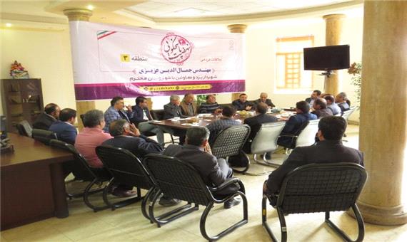 گزارش تصویری نشست هم اندیشی مدیران شهرداری با پیمانکاران منطقه3