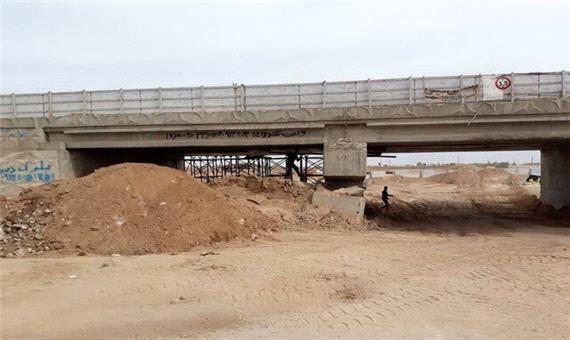 پل راه‌آهن حسین‌ آباد در آینده نزدیک افتتاح می‌شود