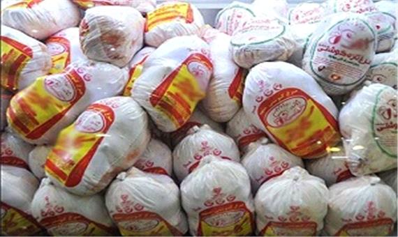 توزیع گوشت مرغ منجمد تنظیم بازار در استان یزد