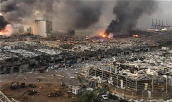 تصویری هولناک از شدت تخریب‌ ها در بیروت