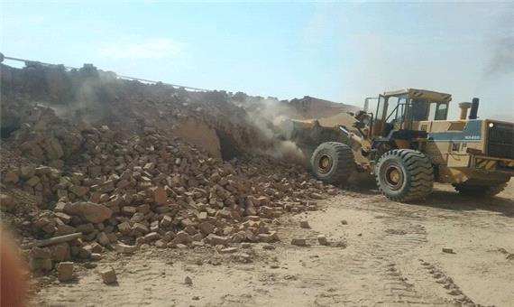 رفع تصرف 37 هزار مترمربع از اراضی ملی در میبد
