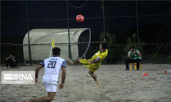 تیم فوتبال ساحلی نوشهر در یزد بر سمنان غلبه کرد