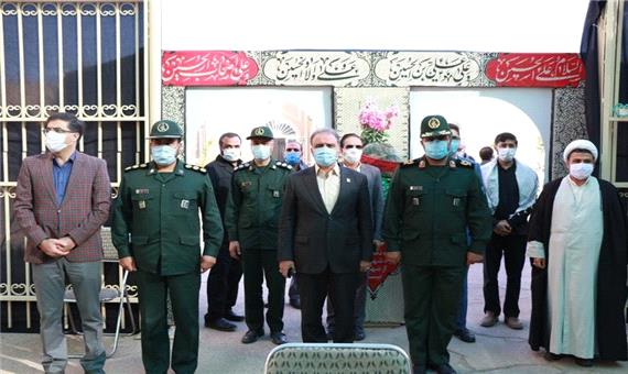 گزارش تصویری مراسم گرامیداشت هفته دفاع مقدس و یادبود شهید حاج حسن دانش با حضور شهردار شهر جهانی یزد