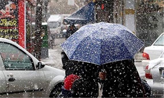 بارش برف و باران دو روزه در 17 استان کشور