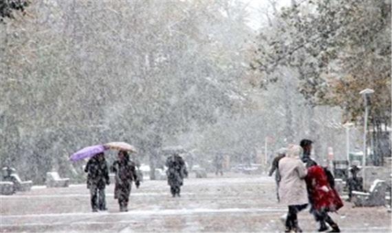 بارش برف و باران در بیشتر مناطق کشور