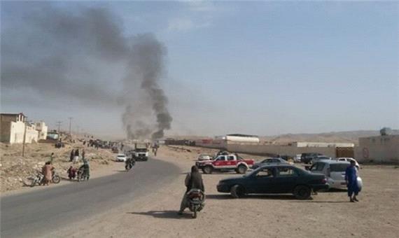 وقوع آتش سوزی در یک منبع ذخیره گاز در هرات افغانستان