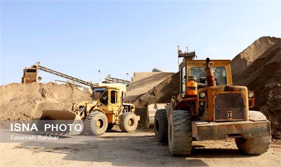 ایجاد بزرگترین واحد فرآوری شن و ماسه کوهی در استان یزد