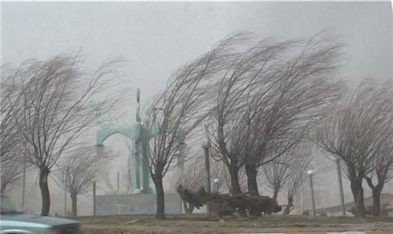 پیش‌بینی وزش باد شدید و گرد و خاک در استان یزد