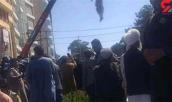 ناگفته های اعدام 4 افغان در ملاعام توس طالبان / جزئیات اتهام + عکس
