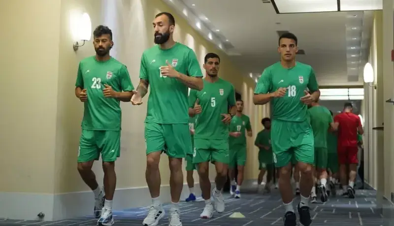 ملی‌پوشان در هتل تمرین کردند
