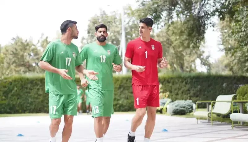جلسه سرپایی پرسپولیسی‌ها قبل از فینال کافا