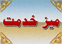 برپایی میز خدمت بنیاد حفظ آثار و نشر ارزش های دفاع مقدس استان یزد  در نماز جمعه