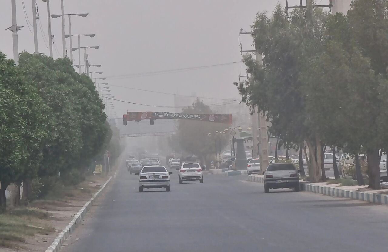 افزایش غلظت آلاینده‌های جوی در یزد