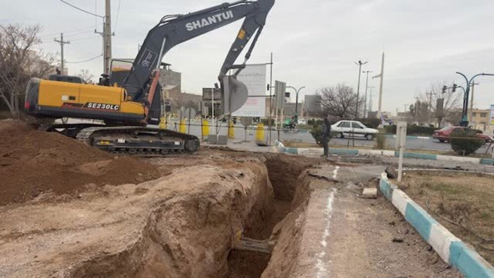 حفاری شرکت آب و فاضلاب؛ علت تاخیر در بازگشایی بلوار جوان یزد
