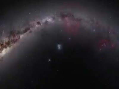 تصویری شگفت انگیز از زوم کردن تلسکوپ هابل در کهکشانها