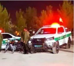 اجرای طرح شبانه ارتقای امنیت اجتماعی در تفرجگاه‌های میبد