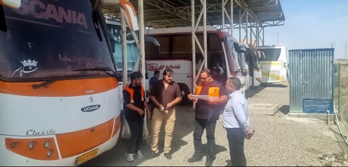 پایش ناوگان مسافری استان یزد