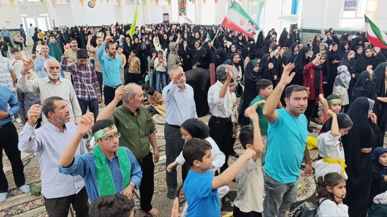 جشن بزرگ غدیر خم در حسینیه صاحب‌الزمان (عج) بهاباد برگزار شد