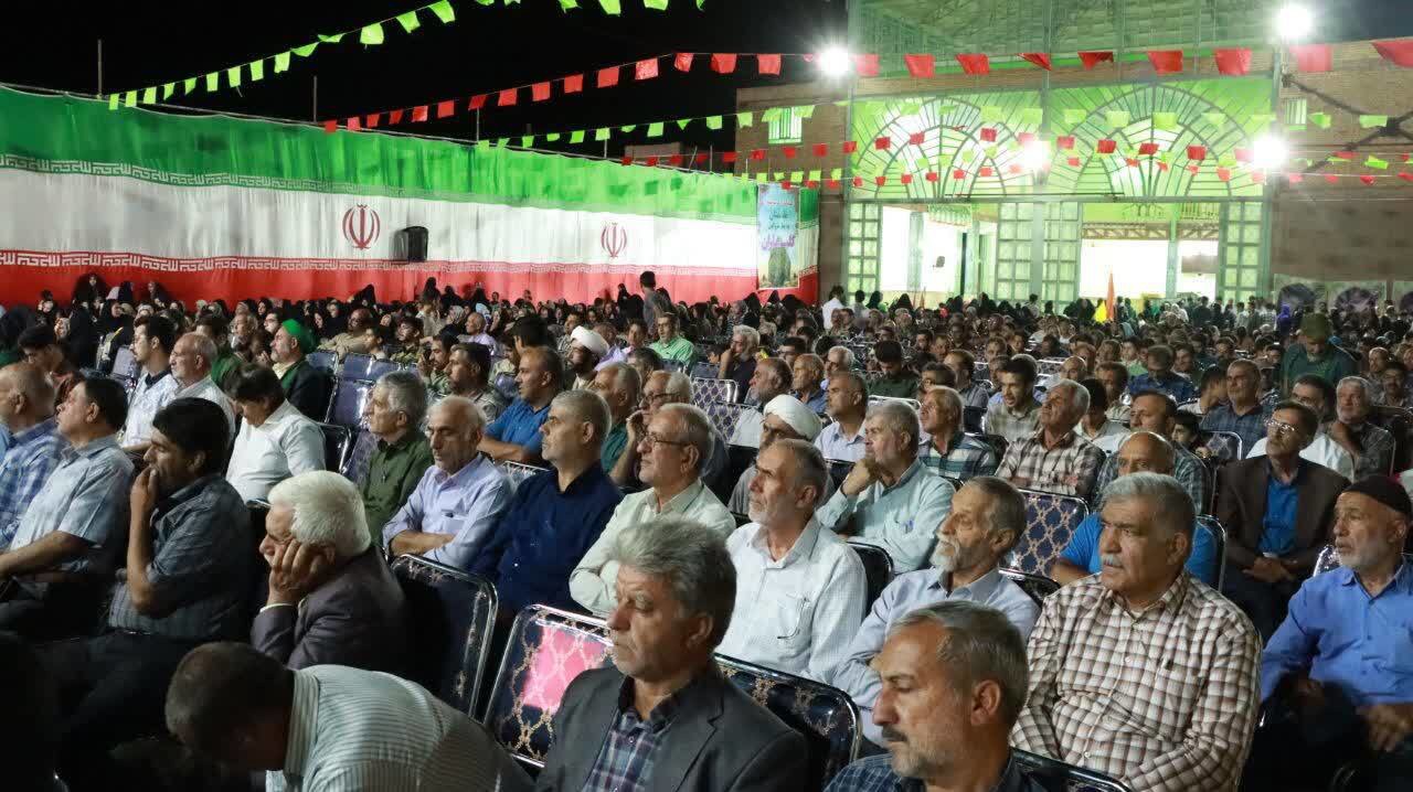 پاسداشت یاد و خاطره شهدای منگاباد و شهدای شهرستان مهریز