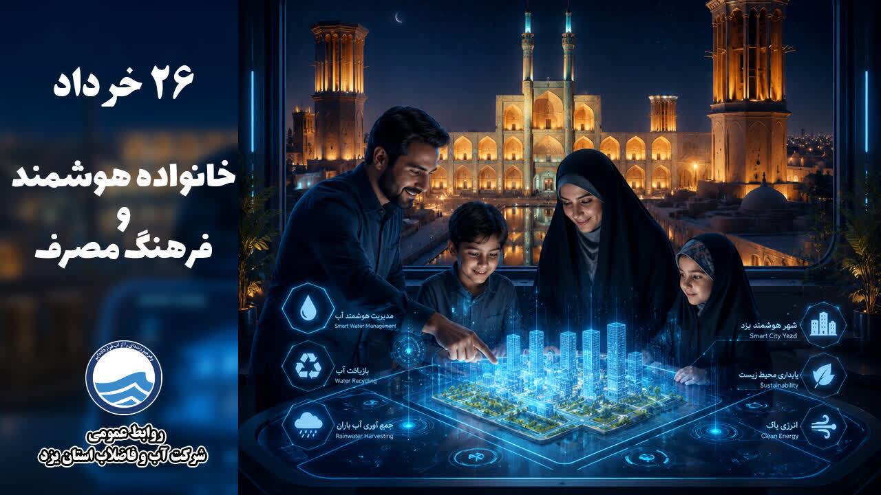 خانواده، نخستین مدرسه مدیریت مصرف آب