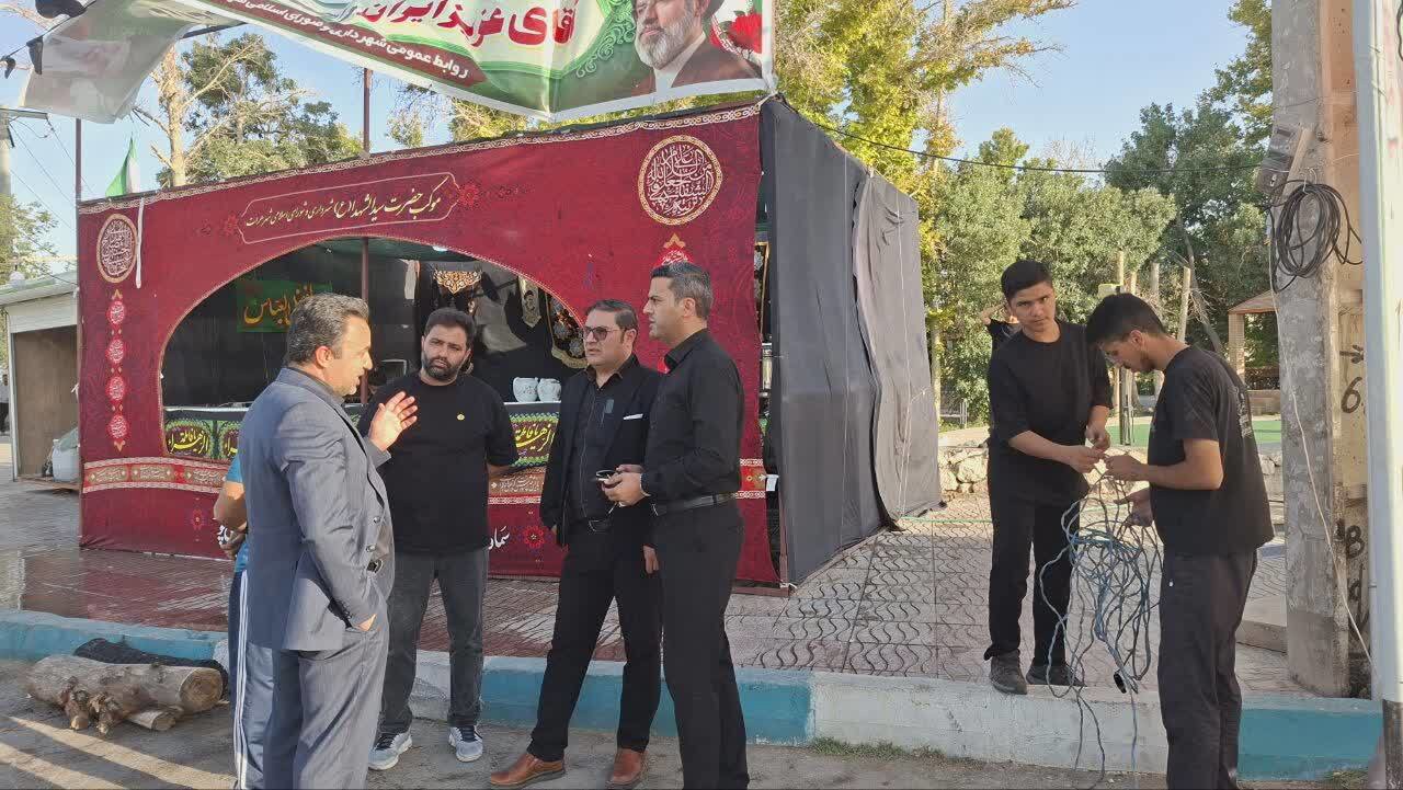 مردم خاتم آماده همراهی با آیین‌های وداع و تشییع رهبر شهید