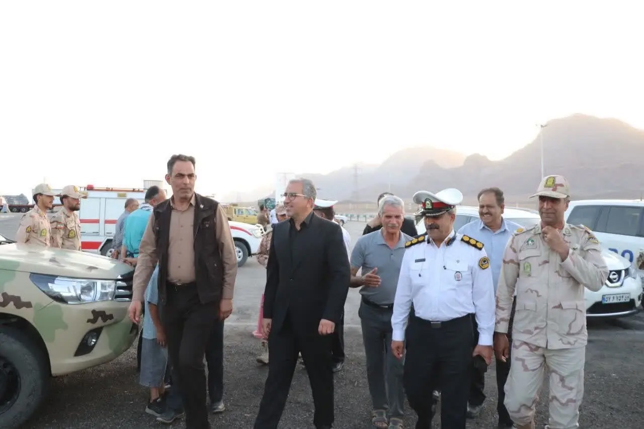 بازدید میدانی معاون هماهنگی امور اقتصادی استاندار یزد از مواکب محور خرانق