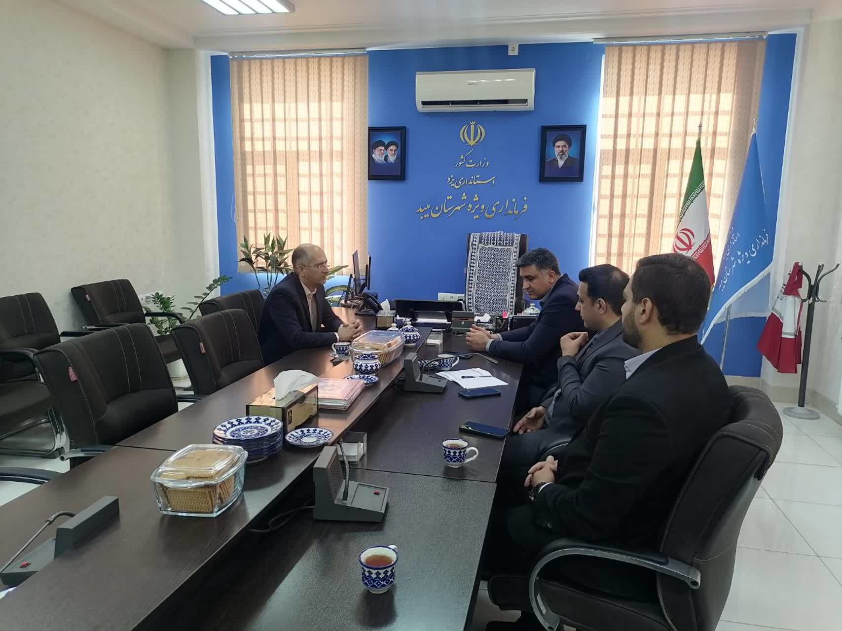 تأکید فرماندار میبد بر پایش مستمر بیماری‌های دامی