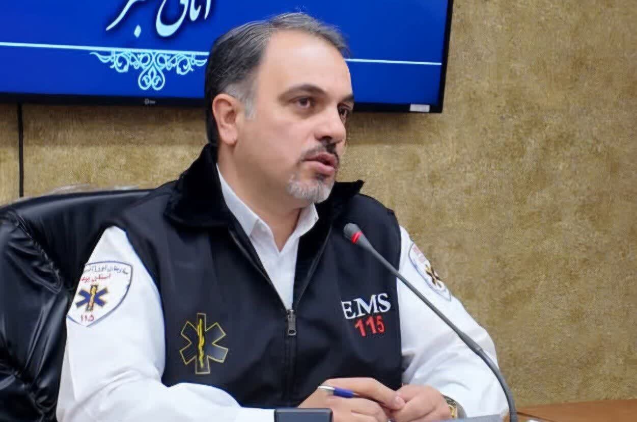 مصدومیت ۳ نفر به دنبال برخورد پژو ۲۰۶ با عابرین پیاده در یزد