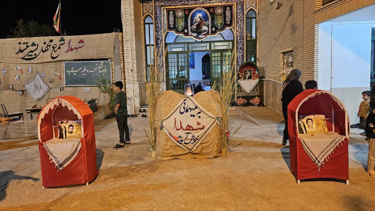 برگزاری چهارمین یادواره شهدای دهنودشت سبزدشت