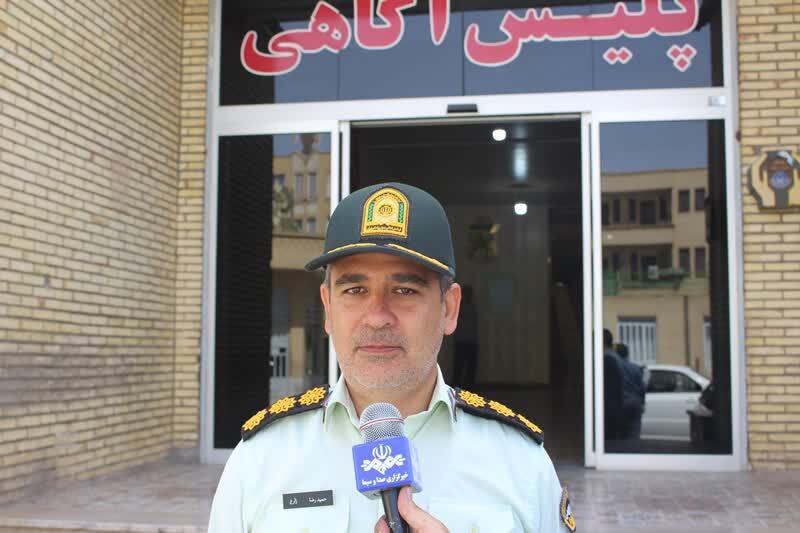 دستگیری سارق اماکن در دست ساخت