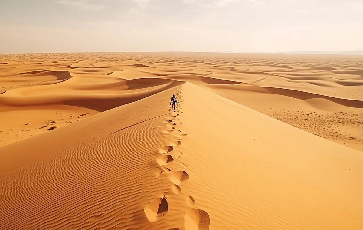 بازگرداندن فرد گم شده در کویر به آغوش خانواده در میبد استان یزد