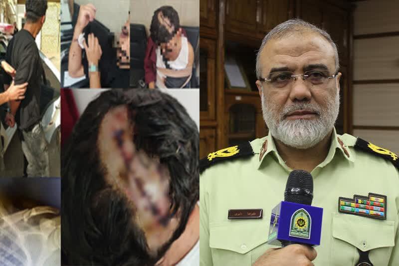 دستگیری اراذل و اوباش و عامل ضرب و جرح شهروندان با سلاح سرد در یزد