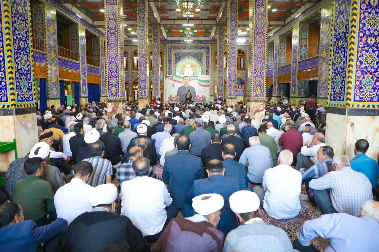 مراسم گرامیداشت شهید محمد مهدی رضایی صدرآبادی در مسجد حظیره یزد