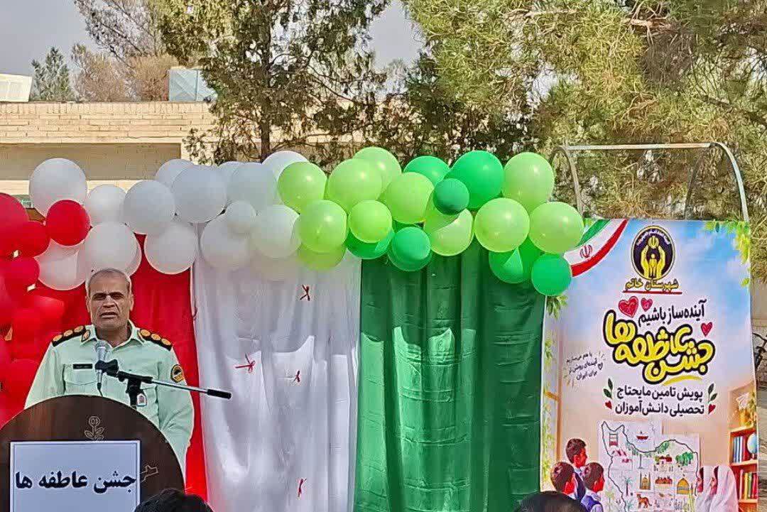 تأکید فرمانده انتظامی خاتم بر ترویج فرهنگ همدلی در میان دانش‌آموزان